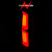 Anzo USA 311374 Tail Light Assembly; LED; Clear Lens; Black Housing; w/Light Bar; Pair; - Truck Part Superstore