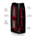 Anzo USA 311375 Tail Light Assembly; LED; Smoke Lens; Black Housing; w/Light Bar; Pair; - Truck Part Superstore