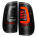 Anzo USA 311379 Tail Light Assembly; LED; Clear Lens; Black Housing; w/Light Bar; Pair; - Truck Part Superstore