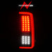 Anzo USA 311380 Tail Light Assembly; LED; Clear Lens; Black Housing; w/Light Bar; Pair; - Truck Part Superstore