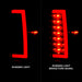 Anzo USA 311383 Tail Light Assembly; LED; Smoke Lens; Black Housing; w/Light Bar; Pair; - Truck Part Superstore