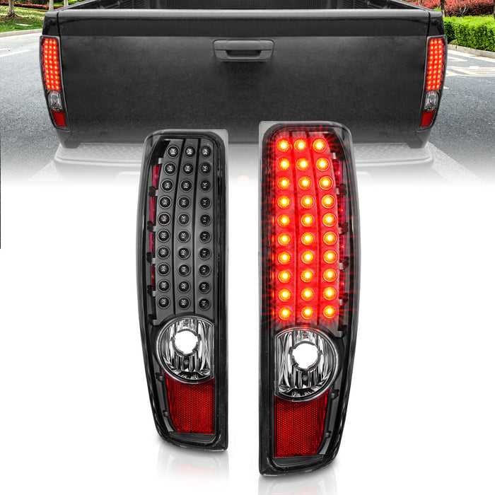 Anzo USA 311385 Tail Light Assembly; Clear Lens; Black Housing; - Truck Part Superstore