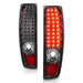 Anzo USA 311385 Tail Light Assembly; Clear Lens; Black Housing; - Truck Part Superstore