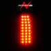 Anzo USA 311385 Tail Light Assembly; Clear Lens; Black Housing; - Truck Part Superstore