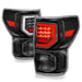 Anzo USA 311386 Tail Light Assembly; Clear Lens; w/Light Bars Black Housing; - Truck Part Superstore
