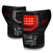 Anzo USA 311387 Tail Light Assembly; Smoke Lens; w/Light Bars Black Housing; - Truck Part Superstore