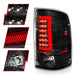 Anzo USA 311388 Tail Light Assembly; Clear Lens; Black Housing; w/Light Bar; Pair; - Truck Part Superstore