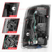 Anzo USA 311389 Tail Light Assembly; Smoke Lens; Black Housing; w/Light Bar; Pair; - Truck Part Superstore
