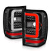 Anzo USA 311390 Tail Light Assembly; LED; Clear Lens; Black Housing; w/Light Bar; Pair; - Truck Part Superstore