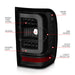 Anzo USA 311391 Tail Light Assembly; LED; Smoke Lens; Black Housing; w/Light Bar; Pair; - Truck Part Superstore