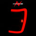 Anzo USA 311394 Tail Light Assembly; LED; Clear Lens; Black Housing; w/Light Bar; Pair; - Truck Part Superstore