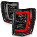 Anzo USA 311394 Tail Light Assembly; LED; Clear Lens; Black Housing; w/Light Bar; Pair; - Truck Part Superstore