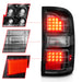 Anzo USA 311397 Tail Light Assembly; Clear Lens; Black Housing; Pair; - Truck Part Superstore
