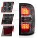 Anzo USA 311398 Tail Light Assembly; Smoke Lens; Black Housing; Pair; - Truck Part Superstore