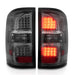 Anzo USA 311398 Tail Light Assembly; Smoke Lens; Black Housing; Pair; - Truck Part Superstore