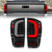Anzo USA 311400 Tail Light Assembly; Clear Lens; Black Housing; w/Light Bar Sequential; - Truck Part Superstore