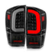 Anzo USA 311400 Tail Light Assembly; Clear Lens; Black Housing; w/Light Bar Sequential; - Truck Part Superstore