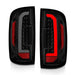 Anzo USA 311403 Tail Light Assembly; Full LED; Smoke Lens; Black Housing; w/Light Bar; Pair; - Truck Part Superstore