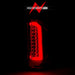 Anzo USA 311404 Tail Light Assembly; Full LED; Clear Lens; Chrome Housing; w/Light Bar; Pair; - Truck Part Superstore