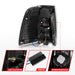 Anzo USA 311408 Tail Light Assembly; LED; Clear Lens; Black Housing; w/Light Bar Sequential; - Truck Part Superstore