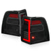 Anzo USA 311409 Tail Light Assembly; LED; Smoke Lens; Black Housing; w/Light Bar Sequential; - Truck Part Superstore