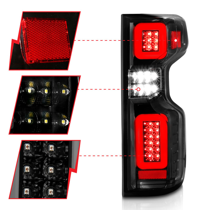 Anzo USA 311414 Tail Light Assembly - Truck Part Superstore