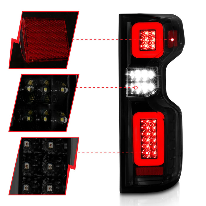 Anzo USA 311418 Tail Light Assembly - Truck Part Superstore