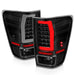 Anzo USA 311420 Tail Light Assembly; LED; Clear Lens; Black Housing; w/Light Bar; Pair; - Truck Part Superstore