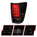 Anzo USA 311421 Tail Light Assembly; LED; Smoke Lens; Black Housing; w/Light Bar; Pair; - Truck Part Superstore