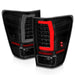 Anzo USA 311421 Tail Light Assembly; LED; Smoke Lens; Black Housing; w/Light Bar; Pair; - Truck Part Superstore