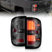 Anzo USA 311424 Tail Light Assembly; LED; Smoke Lens; Chrome Housing; Pair; - Truck Part Superstore