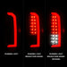 Anzo USA 311433 Tail Light Assembly; LED; w/Red Light Bar; Black Housing; Smoke Lens; - Truck Part Superstore