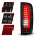 Anzo USA 311433 Tail Light Assembly; LED; w/Red Light Bar; Black Housing; Smoke Lens; - Truck Part Superstore
