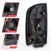 Anzo USA 311435 Tail Light Assembly; LED; w/Red Light Bar; Black Housing; Smoke Lens; - Truck Part Superstore