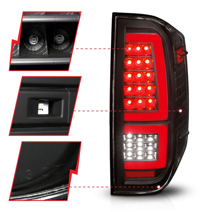 Anzo USA 311436 Tail Light Assembly - Truck Part Superstore