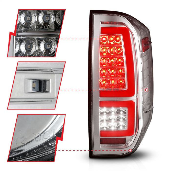 Anzo USA 311438 Tail Light Assembly - Truck Part Superstore