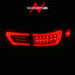 Anzo USA 311440 Tail Light Assembly; LED; Smoke Lens; Black Housing; w/Light Bar; 4 Pcs.; - Truck Part Superstore