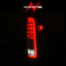 Anzo USA 311443 Tail Light Assembly; LED; Clear Lens; Black Housing; Pair; - Truck Part Superstore
