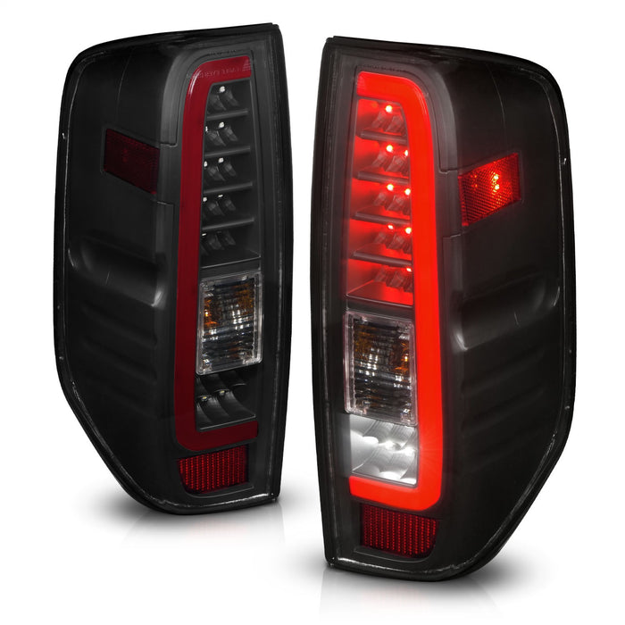 Anzo USA 311444 Tail Light Assembly; LED; Smoke Lens; Black Housing; Pair; - Truck Part Superstore