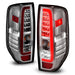 Anzo USA 311445 Tail Light Assembly; LED; Clear Lens; Chrome Housing; Pair; - Truck Part Superstore