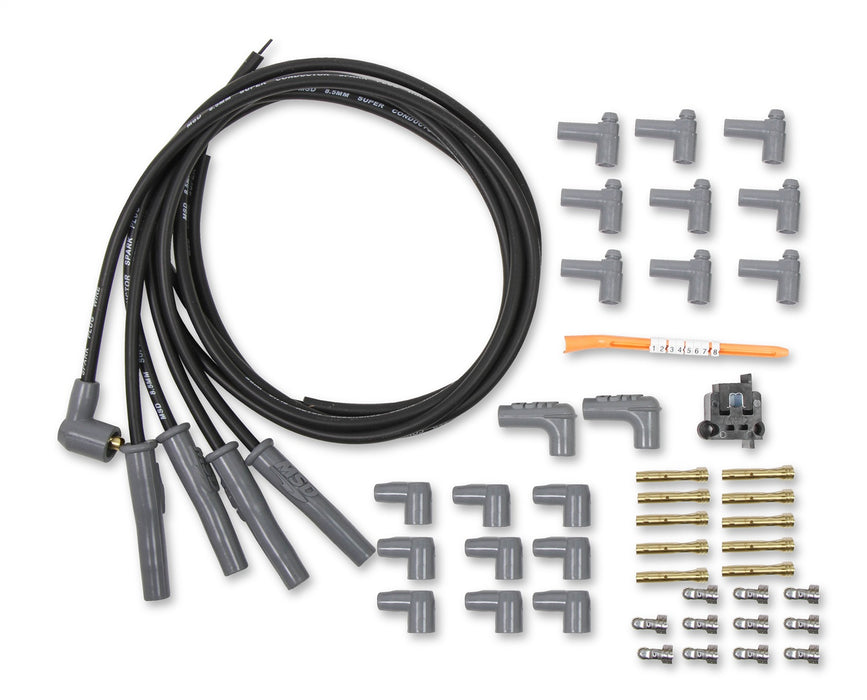 MSD 31153 Universal Spark Plug Wire Set - Truck Part Superstore