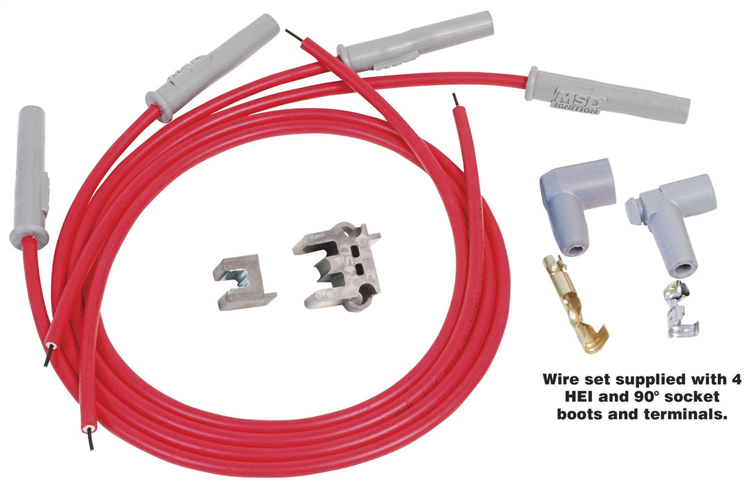 MSD 31159 Universal Spark Plug Wire Set - Truck Part Superstore