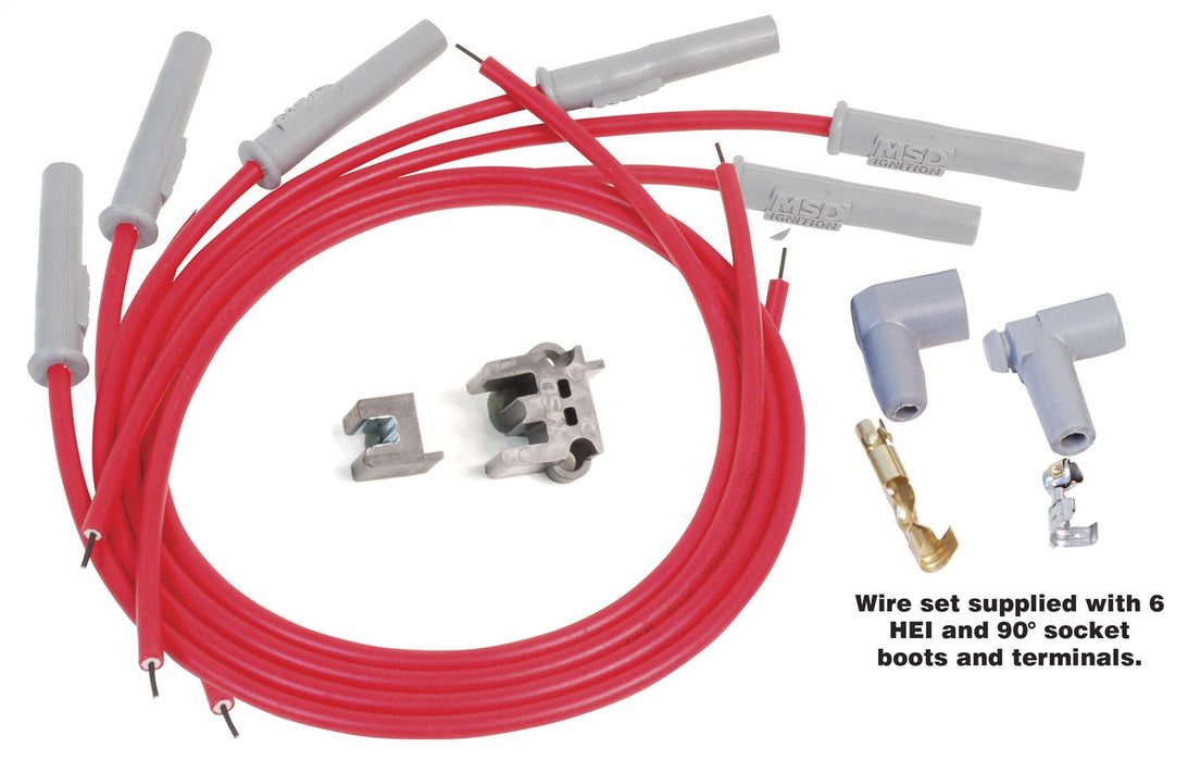 MSD 31179 Universal Spark Plug Wire Set - Truck Part Superstore