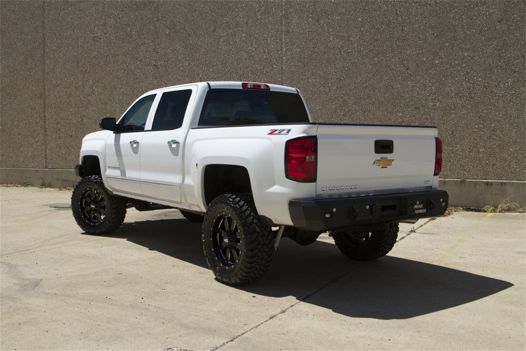 Road Armor 31200B Stealth Winch Rear Bumper; Steel; Satin Black; - Truck Part Superstore
