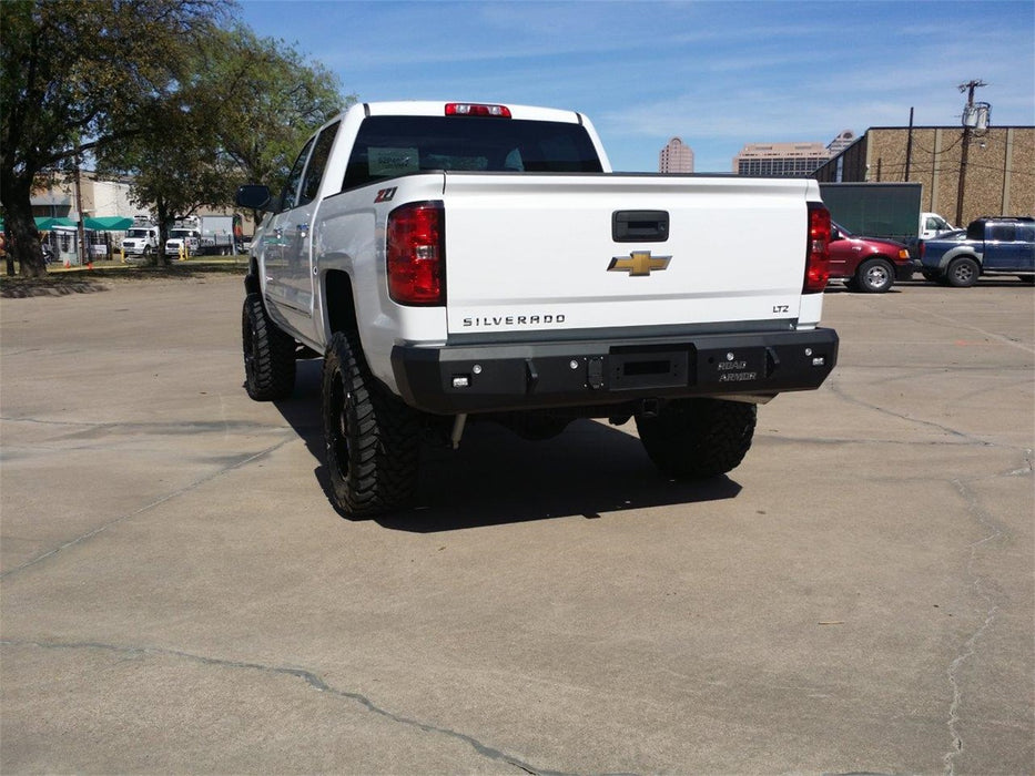 Road Armor 31200B Stealth Winch Rear Bumper; Steel; Satin Black; - Truck Part Superstore