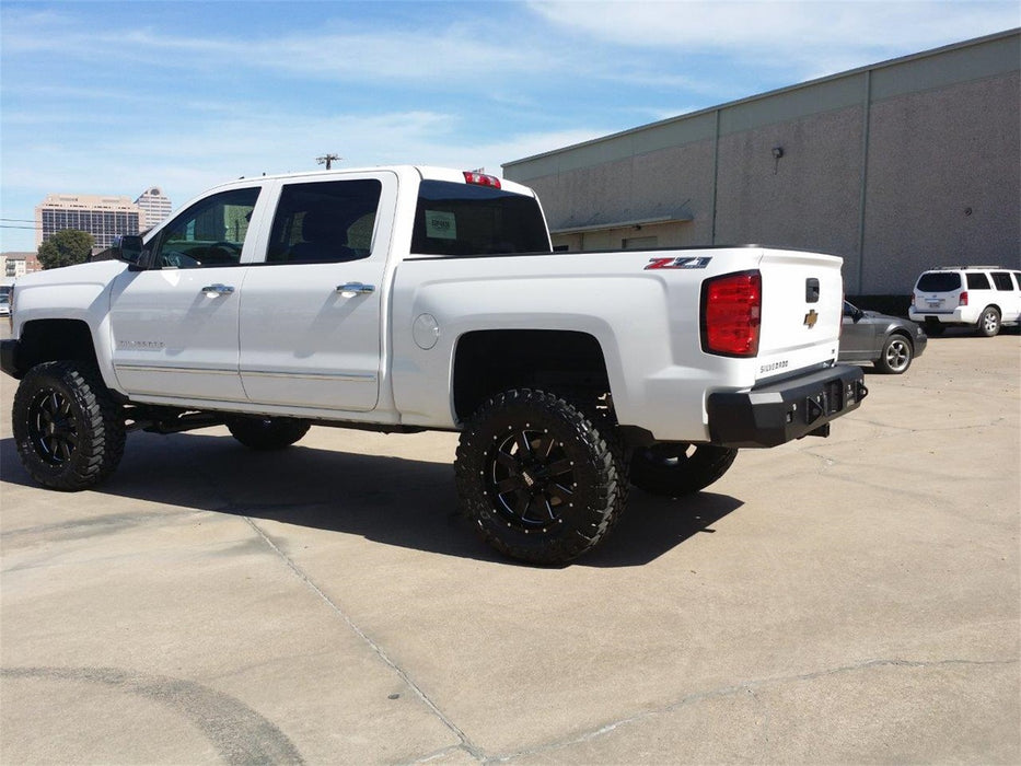 Road Armor 31200B Stealth Winch Rear Bumper; Steel; Satin Black; - Truck Part Superstore