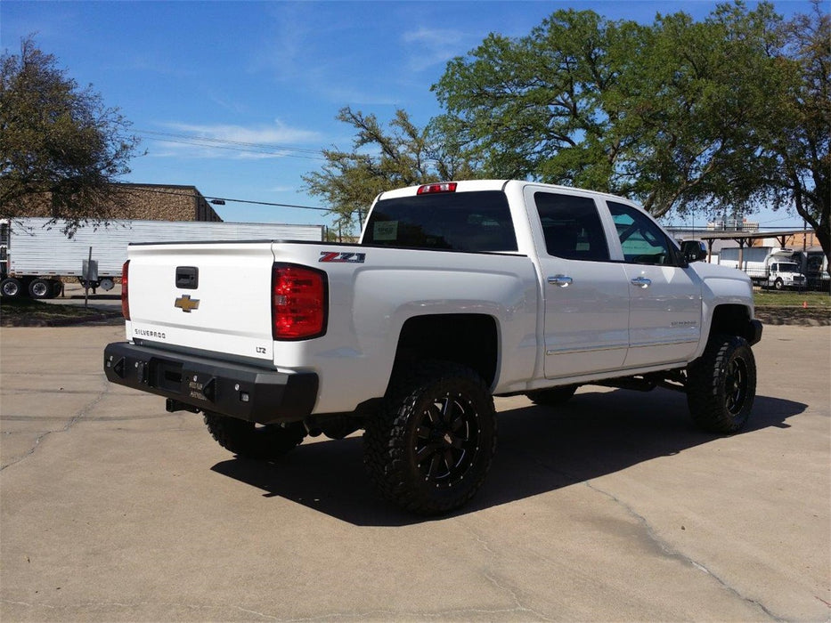 Road Armor 31200B Stealth Winch Rear Bumper; Steel; Satin Black; - Truck Part Superstore