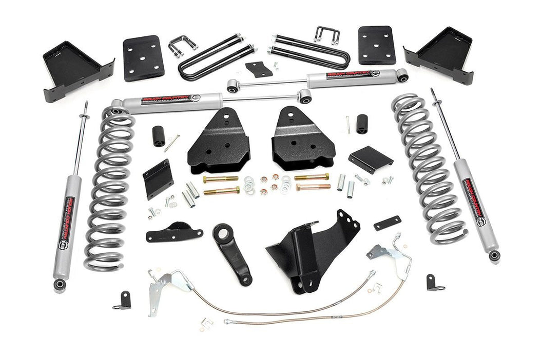 Rough Country 549.2 6 Inch Suspension Lift Kit 15-16 F-250 Gas Overloads Rough Country - Truck Part Superstore