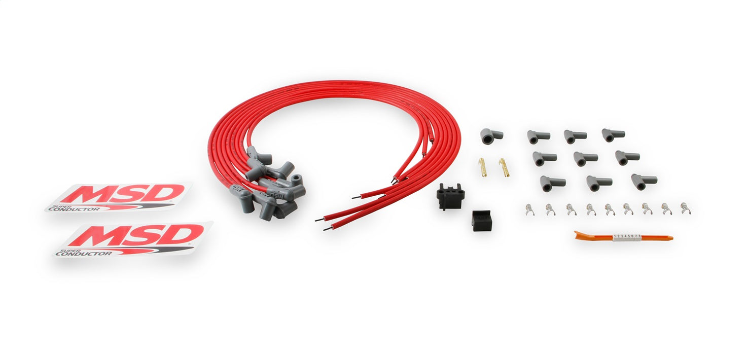MSD 31229 Universal Spark Plug Wire Set - Truck Part Superstore