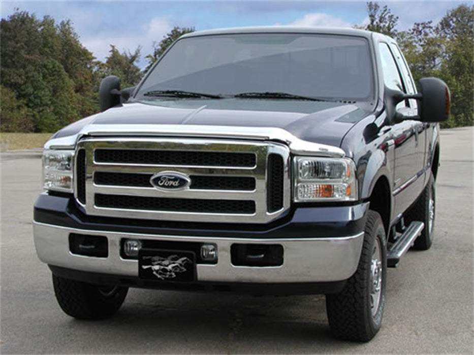 Stampede 3125-8 Vigilante Premium Hood Protector; Chrome; - Truck Part Superstore